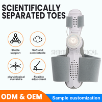 Sangle de fixation du pouce du pied pour le correcteur de pieds saillants, pour le valgus du pouce et des orteils superposés