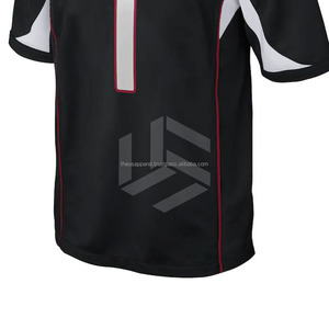 Maillot de rugby imprimé et cousu avec nom et numéro d'équipe, maillot de football américain personnalisé, cadeau pour hommes, femmes, jeunes, enfants, fans de sport - Product Image 6