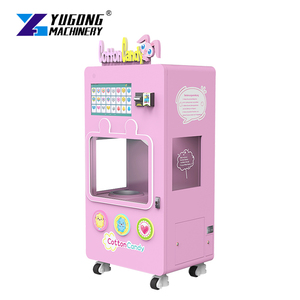 Phong Cách Mới Đầy Đủ Tự Động Thương Mại Kẹo Bông Cổ Tích Xỉa Máy Bán Hàng Tự Động Làm Với Đồng Xu Hóa Đơn Chấp Nhận Thẻ Tín Dụng - Product Image 5