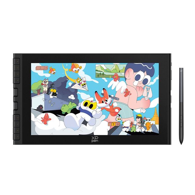 XP-Pen Artist 12 3rd Gen 11.9-inch 1920x1080 60Hz Graphics Screen Tablet Black Full Lamination 5080 LPI 16.7 Million Colors X4