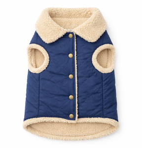 Chaqueta Aislante para Perro, Abrigo Cálido de Invierno para Mascotas, Chaleco sin Mangas con Botones a Presión para Perros Pequeños, Medianos y Grandes, Ropa para Exteriores - Product Image 4