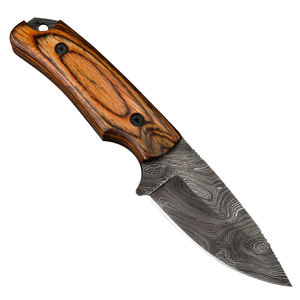 Cuchillo de bolsillo plegable de acero de Damasco grabado con logotipo personalizado, cuchillo de bolsillo Damasco plegable de acero de hecho a mano al por mayor, bajo MOQ - Product Image 4