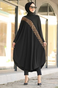 Nuevo diseñador Abaya superventas al por mayor impreso Abaya para niñas y mujeres Islamique Casual Abayas moda musulmana vestido Hijab - Product Image 2