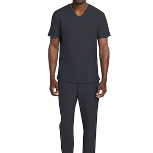 Uniformes de enfermera médica personalizados para hombre de manga corta con estilo, conjuntos al por mayor de nuevo estilo para salones de belleza - Product Image 4