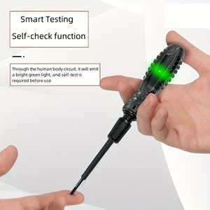Juego de 2 Detectores de Voltaje Inteligentes de Doble Cabezal con Luces LED para Pruebas Eléctricas y Localización de Fallas - Product Image 4