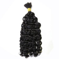 Extensions de cheveux Remy birmans de haute qualité pour tressage de cheveux humains, à double tirage, au prix de gros
