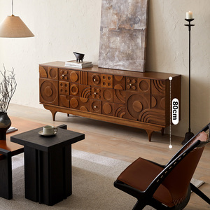 Meubles de maison de luxe modernes et simples en bois de haute qualité, meubles de salon, appartement, hôtel, meubles de télévision multifonctionnels - Product Image 5