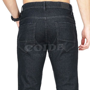Pantalons en jean lavés de qualité supérieure confortables et respirants pour hommes Dernier design Service OEM Pantalons pour hommes - Product Image 6