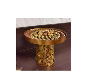 Plateaux et bol de chocolat en métal de qualité supérieure Vaisselle Plateau de service au chocolat Snacks Biscuits Plateau de service sucré - Product Image 1