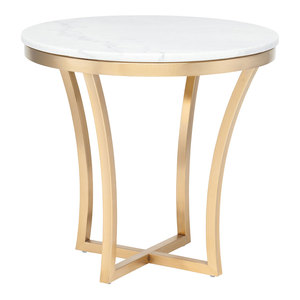 Metal Gold <b>Side</b> <b>Table</b> Luxury Design Wholesale for Bedroom Living Room Office Restaurant Kitchen Home Bulk Quantity Made in India - Product Image 5