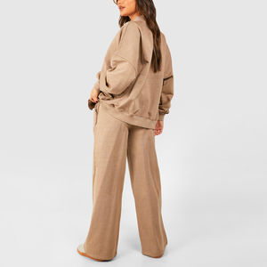 Survêtement imprimé Lexiure pour femmes à la mode 2 pièces ensemble de survêtement respirant à capuche et pantalon à fermeture éclair survêtement - Product Image 2
