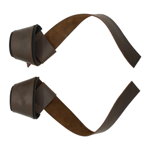 สายรัดข้อมือหนังแท้สำหรับออกกำลังกายยกน้ำหนักออกกำลังกาย - Product Image 1