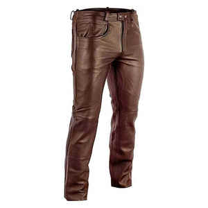 Pantalon en cuir d'agneau 100% cuir véritable personnalisé, neuf, marque 2025, pour femmes, respirant, de haute qualité, pantalon en cuir pour femmes - Product Image 3
