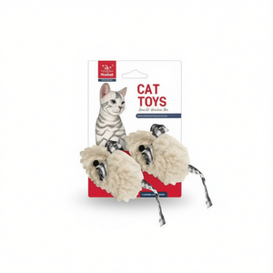 Jouet interactif en peluche durable pour chats d'intérieur – Fournitures pour animaux de compagnie en gros – Jouets de mouvement pour chats - Product Image 3