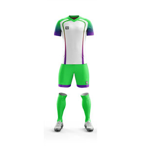 Ropa deportiva de fútbol personalizada de alta calidad para hombre, conjuntos de camisetas de fútbol por sublimación, poliéster de alta calidad para uniforme de equipo de práctica - Product Image 6