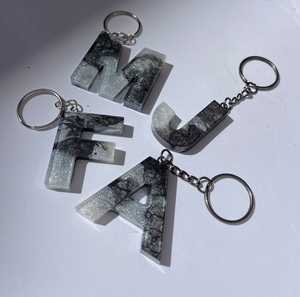 <b>Clear</b> <b>Resin</b> Key Ring Designer Key Chain Stylish Handmade Durable Keychain Fashionable Accessory Perfect For Keys Bags - Product Image 2