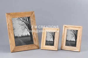 High Definition Customized Size Many Colors Wooden Aluminum Photo Display <b>Frame</b> Embossing Printing Home Centerpiece for Tabletop - Product Image 2