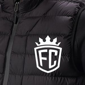 Gilet sans manches Noire, veste légère isolée, chauffe-corps pour hommes et femmes, décontracté, extérieur, toutes saisons - Product Image 5
