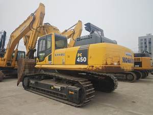 Excavatrice sur chenilles Komatsu 38 tonnes PC450-8 modèle 2015 d'occasion avec moteur Komatsu, capacité de la benne de 1,0 m³, testée et inspectée - Product Image 2