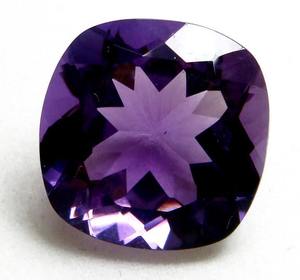 3A + พลอยสีม่วงธรรมชาติแบบเหลี่ยมเพชรพลอยตัดเป็นพลอยมีค่าที่ผ่านการรับรองอัญมณีกึ่งมีค่ามีต้นทุนต่ำสุด - Product Image 1
