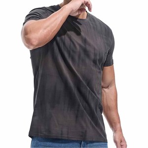 Camiseta de manga corta de verano para hombre, camiseta informal de moda de negocios con solapa suelta bordada, camiseta transpirable para hombre - Product Image 6