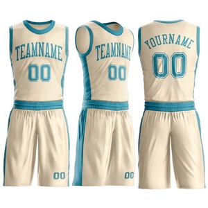 Conjunto de Uniforme de Baloncesto Azul Cielo Personalizado Más Vendido, 100% Poliéster, Malla Transpirable de Secado Rápido, Camiseta Deportiva con Logotipo Personalizado - Product Image 1