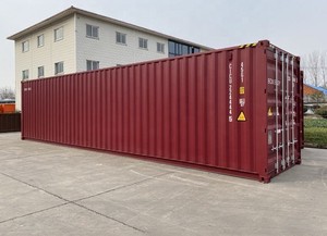 Contenedor de Carga Estándar de 40 pies de Altura, Nuevo, con Certificación ISO, para Transporte Marítimo, de Acero Corten, OEM - Product Image 2