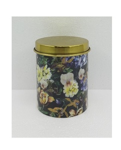 Pot carré de conception impressionnante avec couvercle boîte de rangement finie en émail de décalque en métal pour la cuisine à domicile et l'hôtel personnalisé à la main - Product Image 3