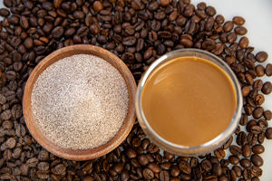 Café instantané soluble en poudre 3 en 1 pur Robusta 18g, doux et crémeux, pour l'industrie HORECA, emballage flexible personnalisé - Product Image 4