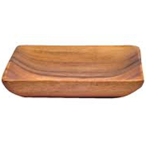 Assiettes en bois de forme carrée conçues pour votre service à la maison Hôtel Restaurant Fabriqué avec du bois naturel 100% - Product Image 4