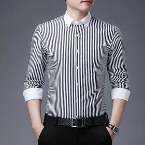 Camisa Cárdigan de Manga Corta para Hombre, 100% Algodón de Alta Calidad, Sólida, Versátil, Antiencogimiento, Ecológica, Estilo Casual de Negocios - Product Image 2