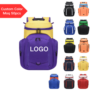 Bolsas de baloncesto de estilo informal de moda personalizadas, recién llegados, uso al aire libre, poliéster impermeable, hecho con cierre de cremallera - Product Image 1