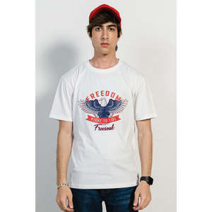 เสื้อยืดพรีเมียมสำหรับผู้ชาย ผ้าฝ้าย 100% เย็บตะเข็บเสริมความแข็งแรง รับผลิตตามแบบ OEM/ODM สำหรับฤดูหนาว - Product Image 1