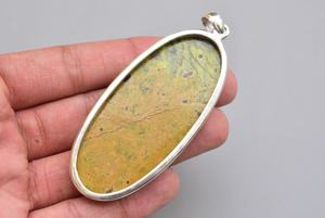 Natural Atlantisite 925 Sterling Silver Pendants Jewelry - Atlantisite Silver Pendant - Best Grade Atlantisite 925 Sterling - Product Image 5