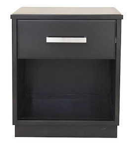 Mesita de noche Diseño contemporáneo y funcional para hotel céntrico Muebles de madera para el hogar Madera de caoba moderna - Product Image 1