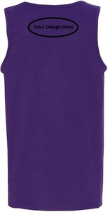 Custom Logo Wholesale Men's Tanks Multipack 100% Cotton Pull on Closure <b>Machine</b> Wash Super Comfortable Tank Top for Men - Product Image 2