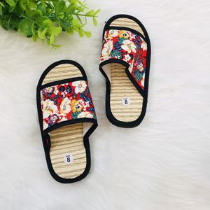 Handicraft Rattan Baby Slide Sandals Zapatos casuales artísticos para guardería Niños Zapatos/Sandalias para niños - Product Image 6