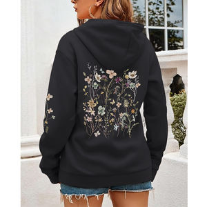 เสื้อฮู้ดสวมหัวสวมใส่สบายมีรูปร่างที่ผ่อนคลายและสวมใส่สบายๆเสื้อฮู้ดแบบสวมหัวพร้อมเส้นสะอาด - Product Image 3