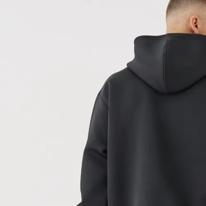 Custom Zip <b>Up</b> Black Color Plus Size Two Piece Men Oversize Breathable Fitness Workout Tracksuit For <b>Boys</b> - Product Image 5