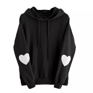 Sudaderas con Capucha y Mangas con Parche de Corazón para Mujer, Lindas Sudaderas con Capucha, Tops con Capucha de Manga Larga para Mujer - Product Image 5