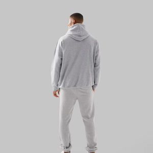 Pantalon de survêtement à panneaux multicouches avec imprimé graphique inspiré du streetwear Pantalon pour homme en coton doux, respirant et confortable - Product Image 3