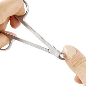 Pinzas para cutículas profesionales en forma de tijera, borde de corte, 4mm, acero inoxidable, tijeras para cutículas, manicura y pedicura - Product Image 2