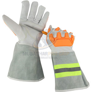New Hand Protection Whole Sale Welding <b>Gloves</b> Leather Welding <b>Gloves</b> Hot Sale Leather Welding <b>Gloves</b> <b>For</b> Sale - Product Image 2
