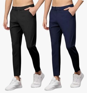 Pantalon d'affaires personnalisé pour hommes en vrac robe de mariée d'hiver pantalon mince tenue de bureau classique grande taille tenue formelle vente en gros - Product Image 2