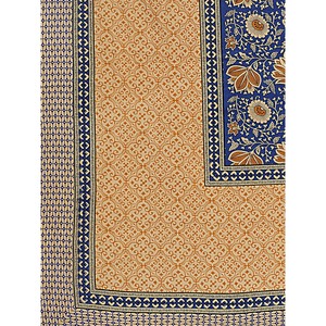 Juego de 3 Sábanas y Fundas de Almohada de Algodón 240 Hilos con Diseño Floral Azul, Tamaño Super King (100% Algodón para Uso Doméstico) - Product Image 5