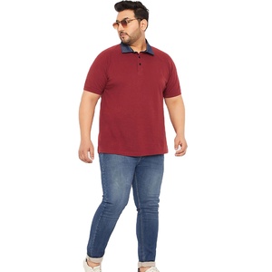 Camiseta Polo de verano de alta calidad, tela transpirable, patrón de estampado sólido, bordado, técnica oscura, camiseta Polo de punto informal OEM - Product Image 1