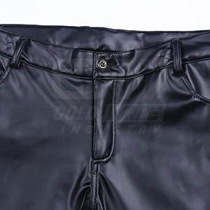 Pantalon en cuir décontracté léger pour hommes Running Men Pantalons en cuir Streetwear Pantalons en cuir - Product Image 5