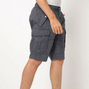 Shorts cargo décontractés pour hommes, fabriqués en usine, avec logo personnalisé, confortables et tendance. - Product Image 2