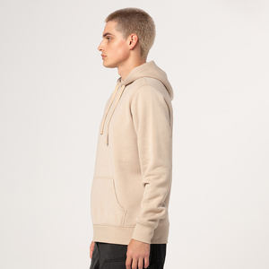 เสื้อฮู้ดสวมหัวผ้าฝ้าย500 GSM โอเวอร์ไซส์สำหรับผู้ชายเสื้อกันหนาวขนแกะพิมพ์ลายสตรีทแวร์ผ้าฝ้าย100% - Product Image 3