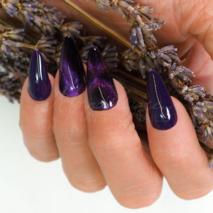 UV LED Gel Polish Color - Made in EU - CPNP - Purple - Gel Polish 103 - I Have No Idea 12ml - Mystic Nails - Product Image 3